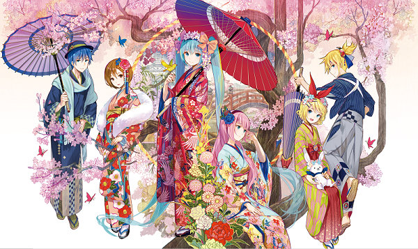 雪ミク スカイタウン】「MEIKO〜花色衣〜」、「KAITO〜花色衣〜」原型