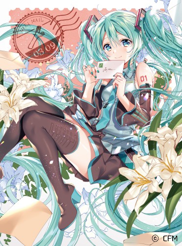 その他（お知らせ）】『初音ミク オルゴール付フレーム切手セット