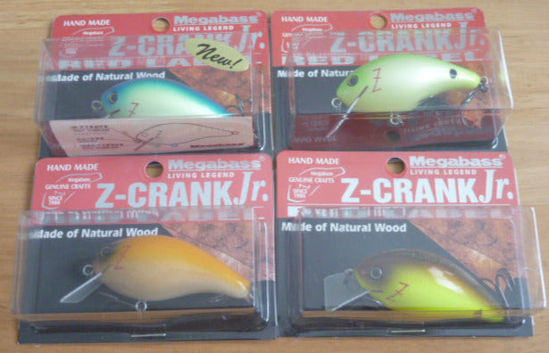 Megabass Z-CRANK Jr. RED LABEL HARD WOOD MODEL – blueseabass