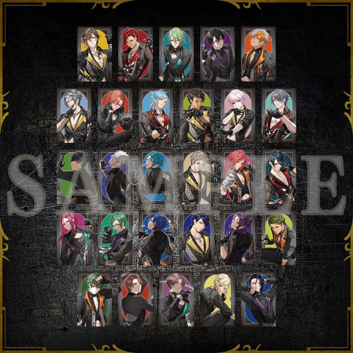 AGF2025 ビジュアルフォトカード – ブラックスター -Theater Starless