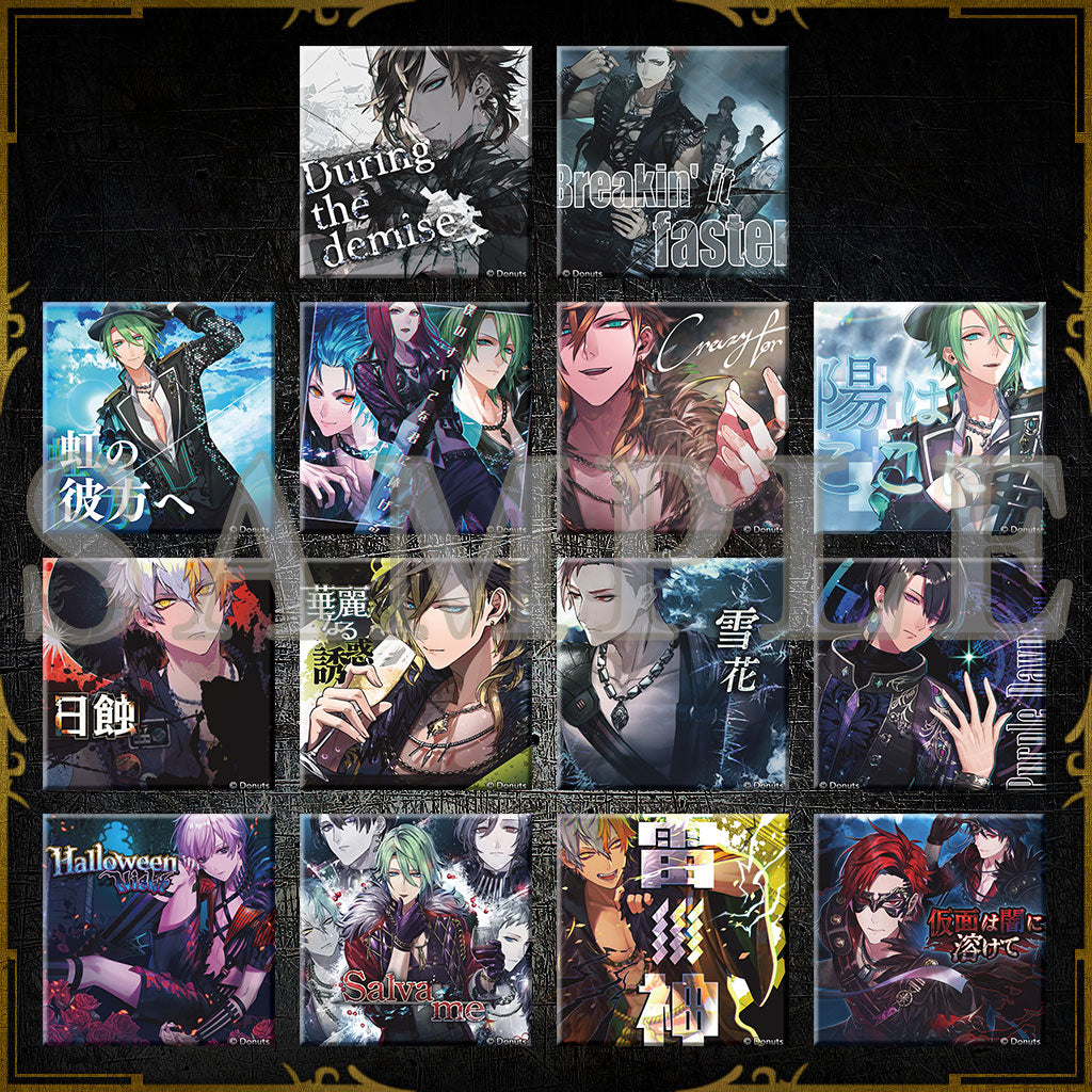 CDジャケット 缶バッジ – ブラックスター -Theater Starless- Official