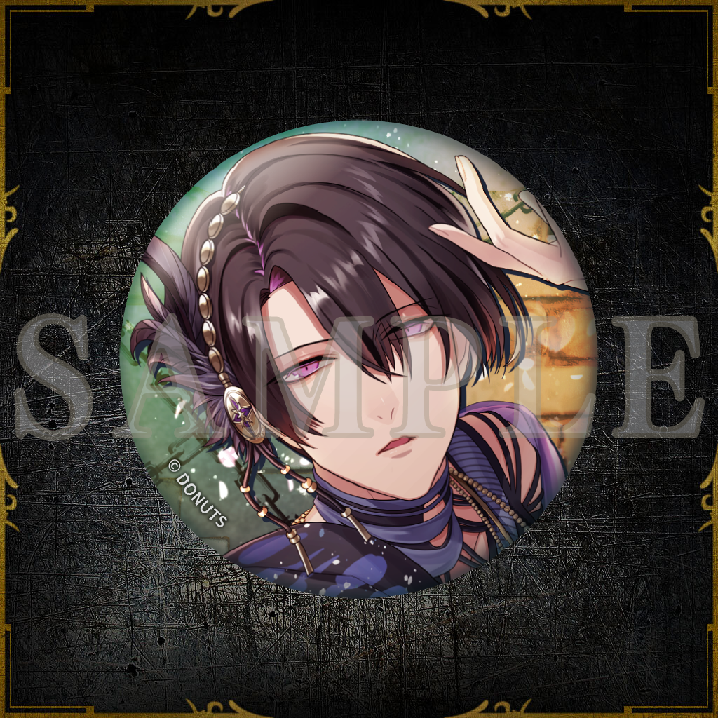 57mm缶バッジ 2周年衣装ver. – ブラックスター -Theater Starless