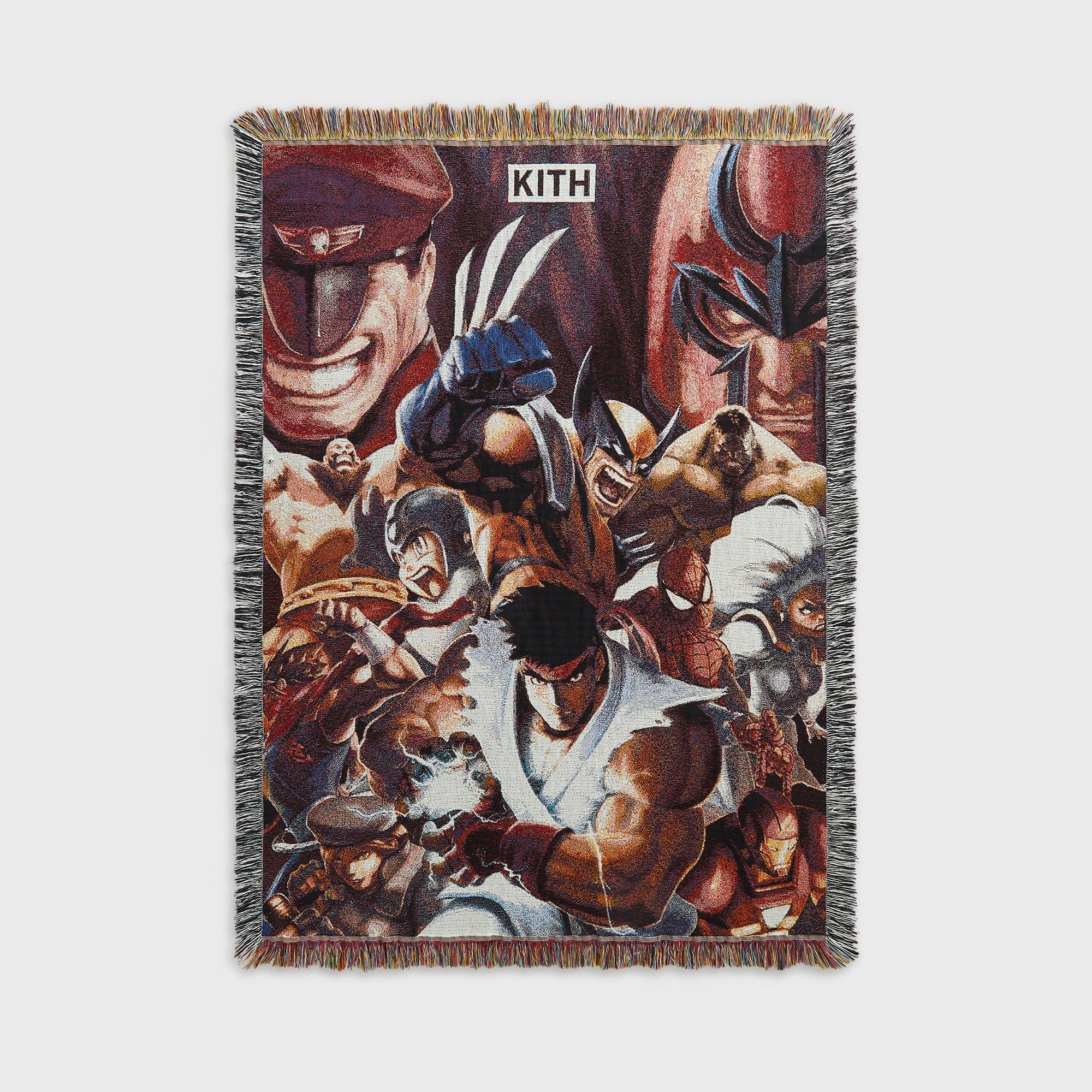 Marvel vs. Capcom | Kith Tapestry Blanket - Multi – Kith Canada