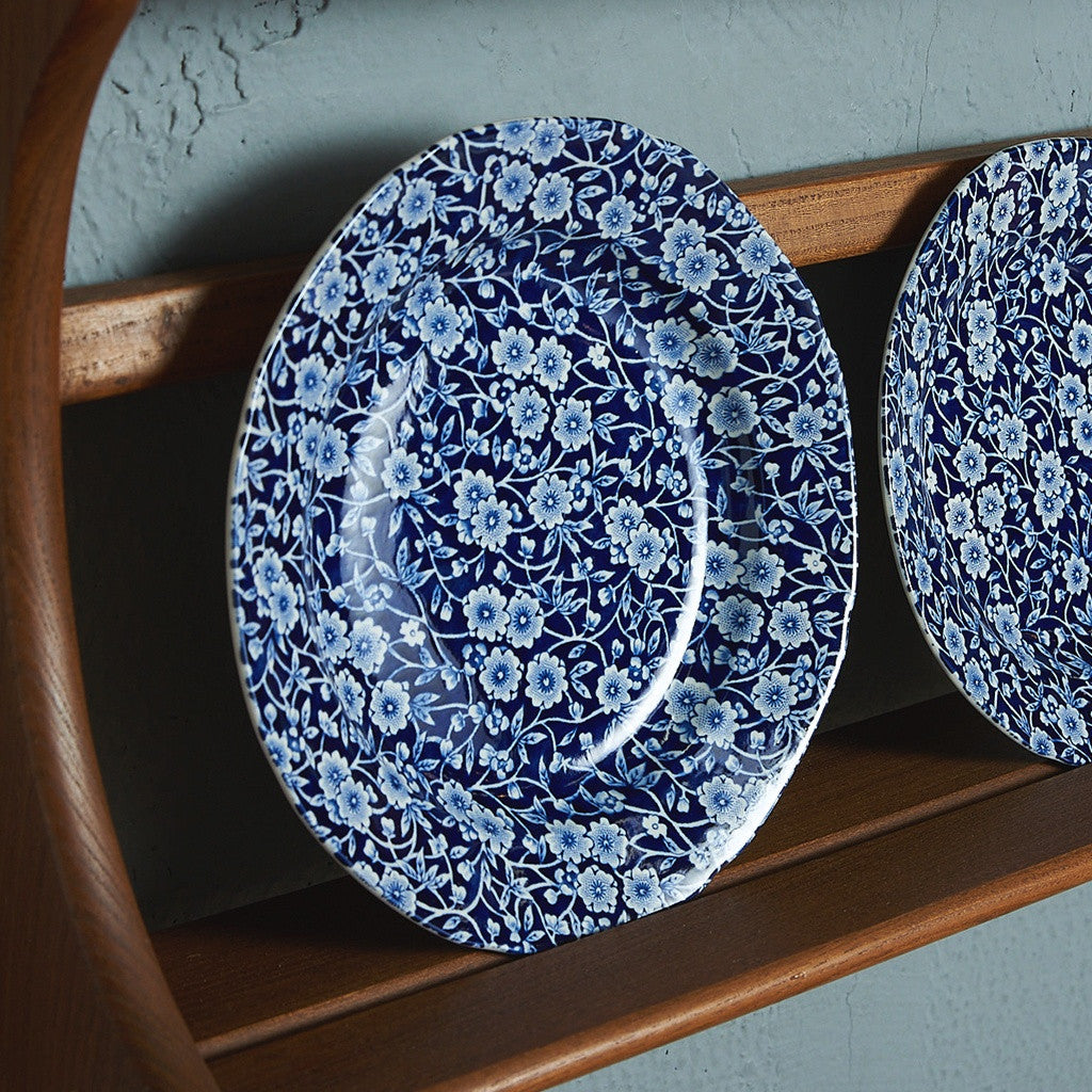 Burleigh バーレイ BLUE CALICO プレート / 21.5cm #84516 – camori