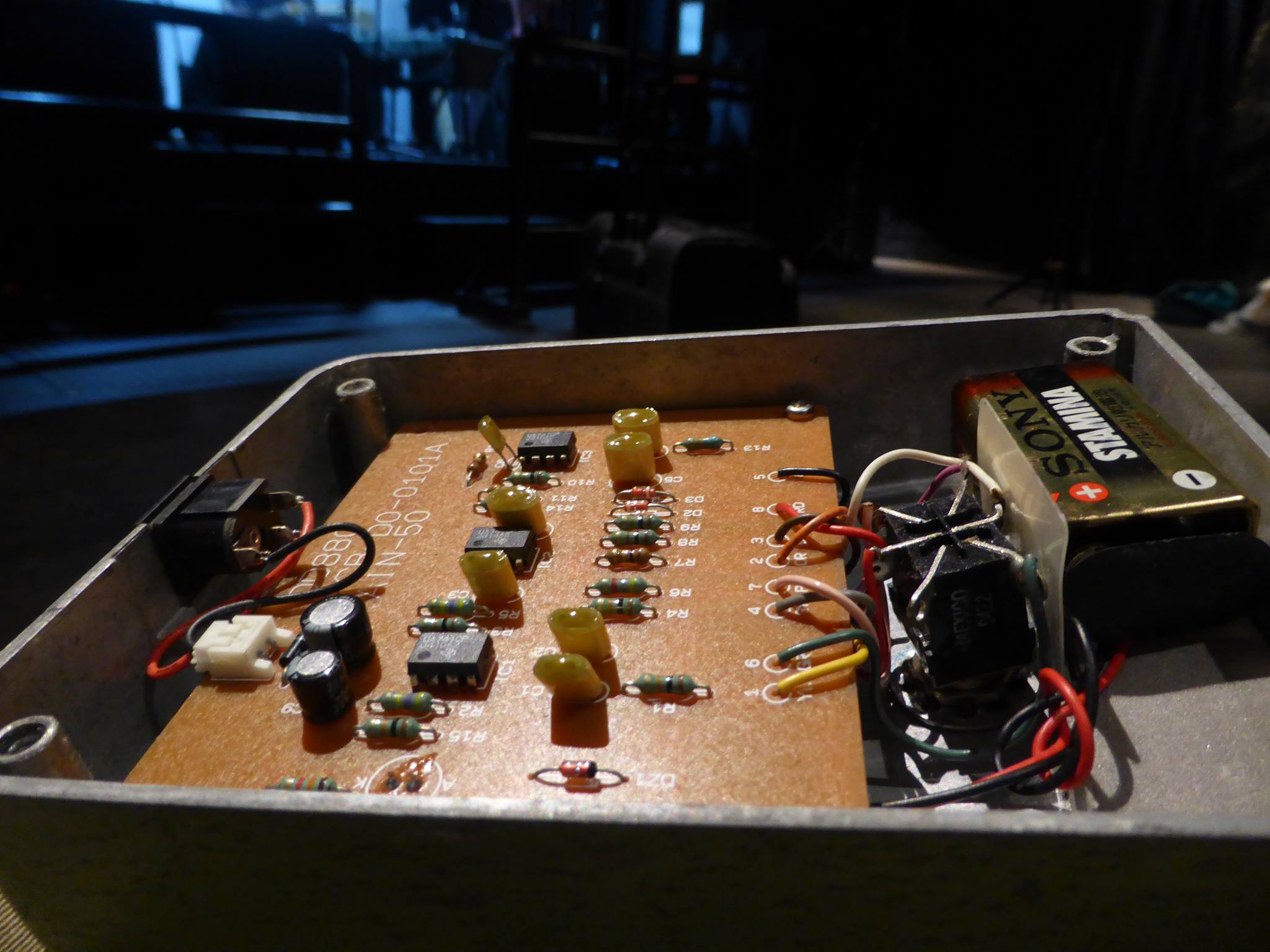 downyギター＆ボーカル青木ロビン氏使用機材 Maxon OD-880