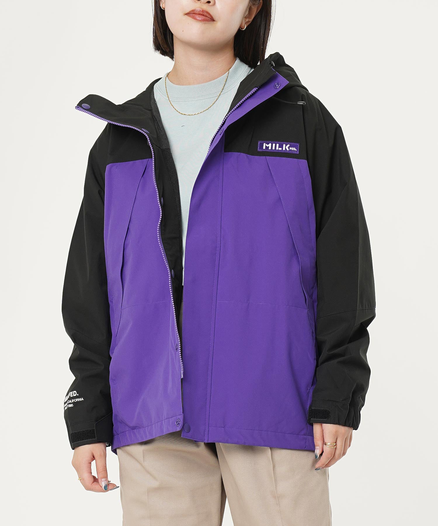 BACK LOGO BICOLOR MOUNTAIN PARKA MILKFED. – calif（カリフ）公式サイト