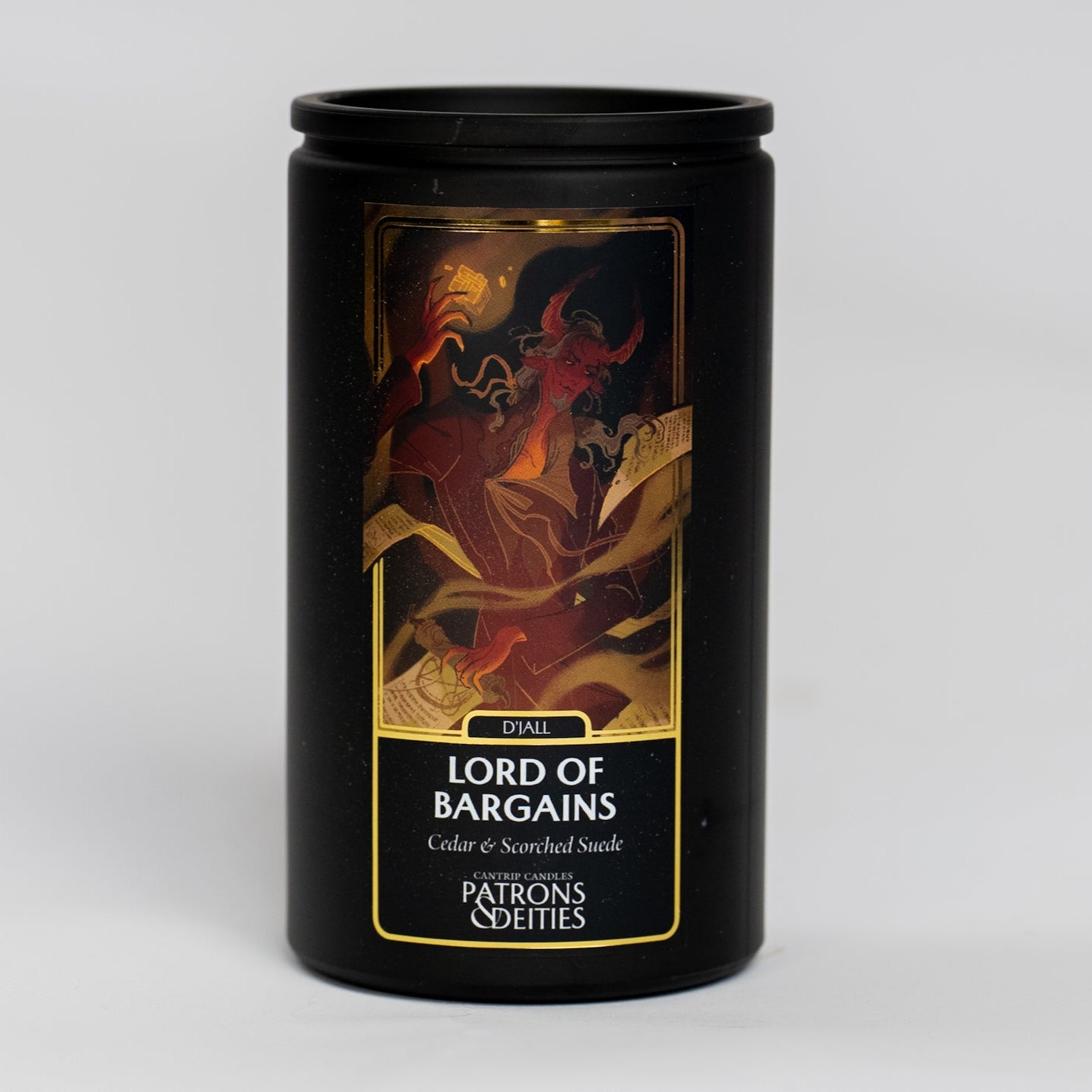 D'Jall, Lord of Bargains Soy Wax Candle | Cantrip Candles