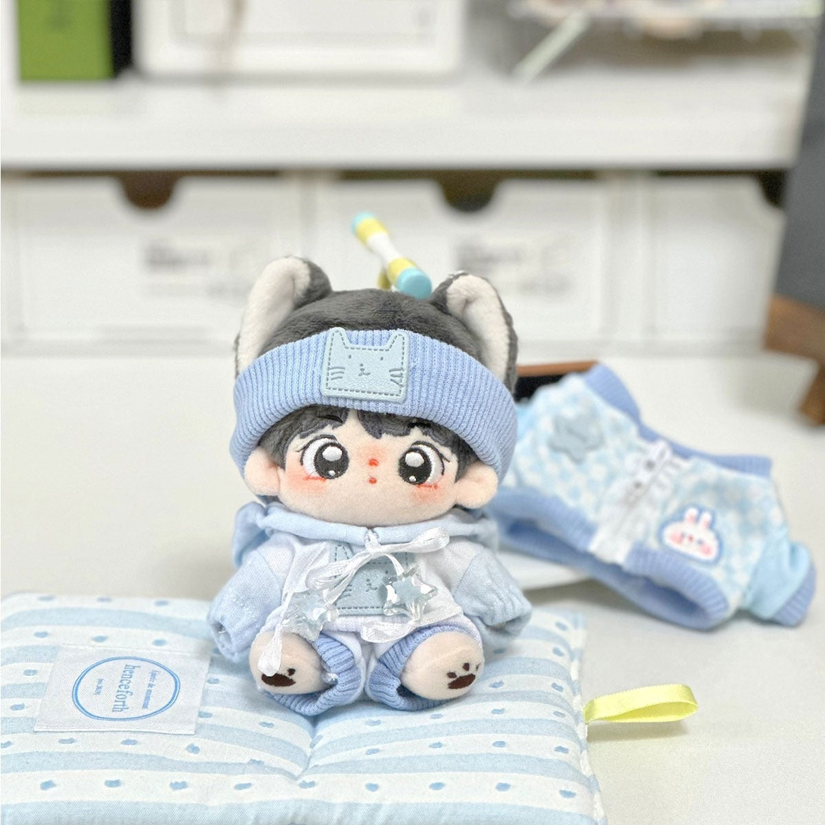 ぬい服］10cm 無属性 ぬいぐるみ用服【运动猫】 – candymoon