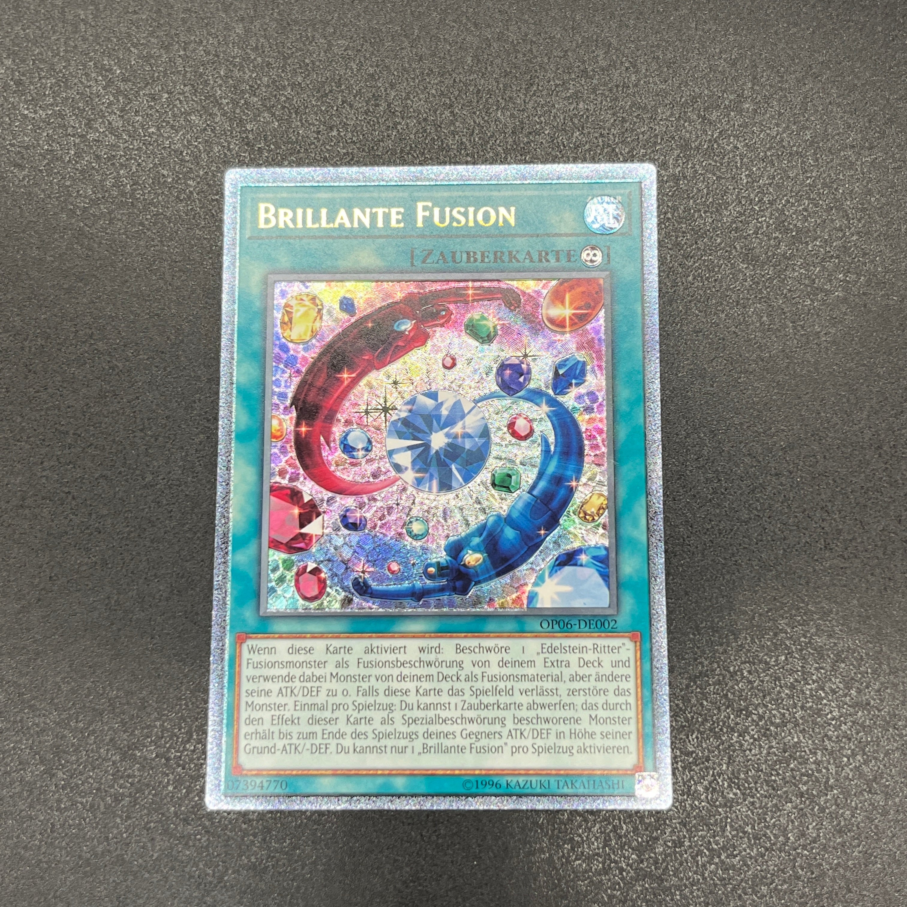 遊戯王 ブリリアント・フュージョン/レリーフ/ドイツ/EU版 – カード