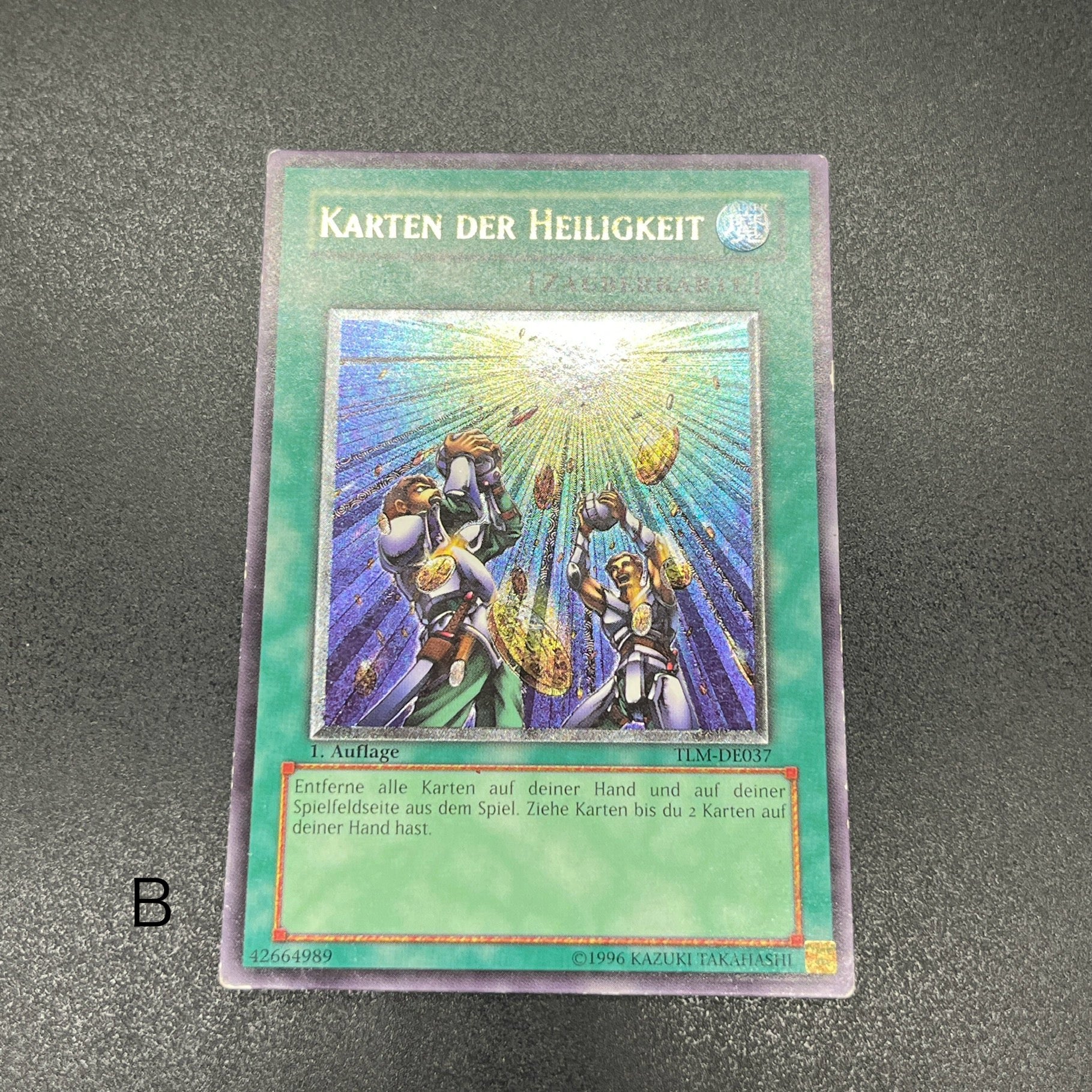 遊戯王 天よりの宝札/レリーフ/ドイツ語/1st/EU版 – カードショップ