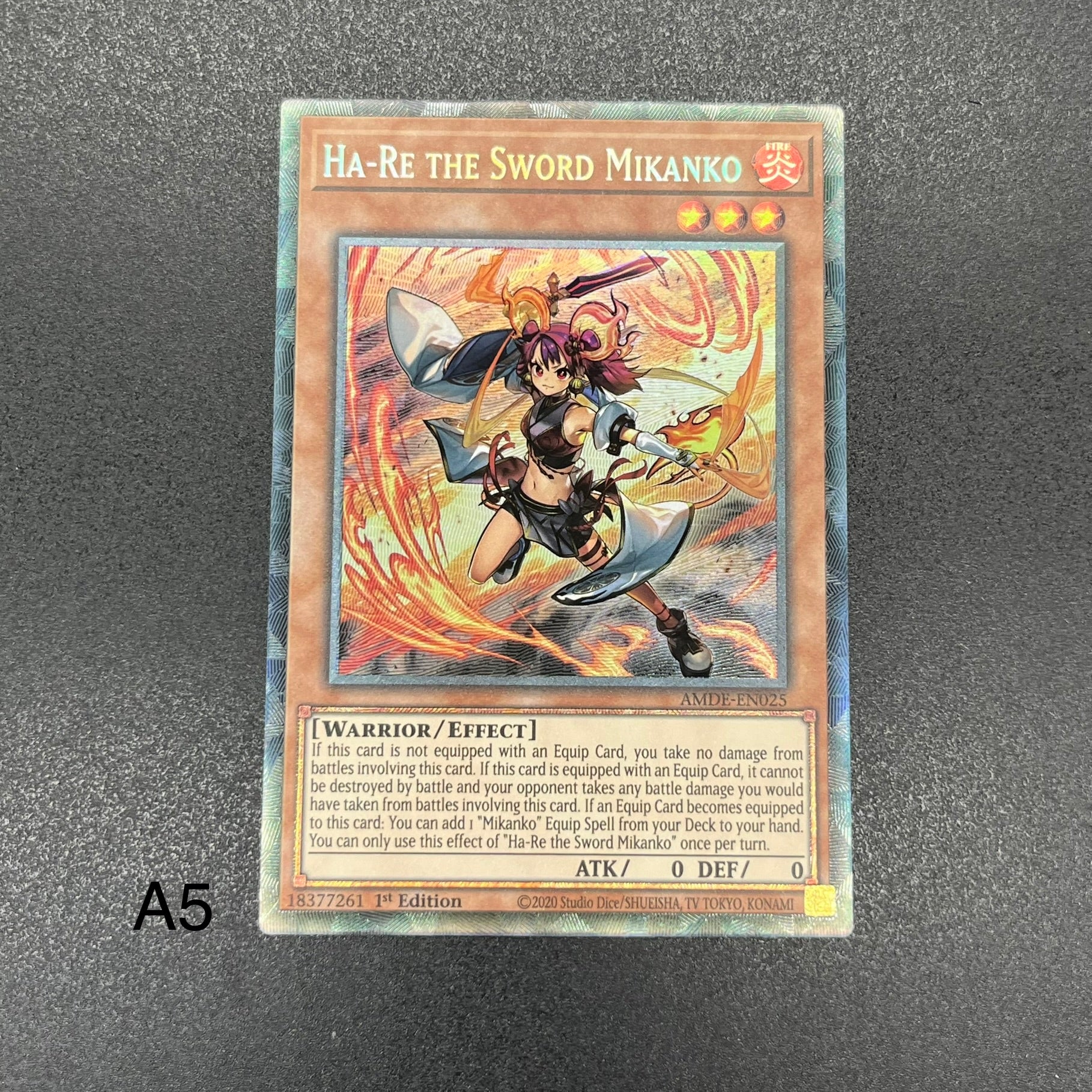 遊戯王 剣の御巫ハレ/コレクターズ/英語/1st/EU版 – カードショップ