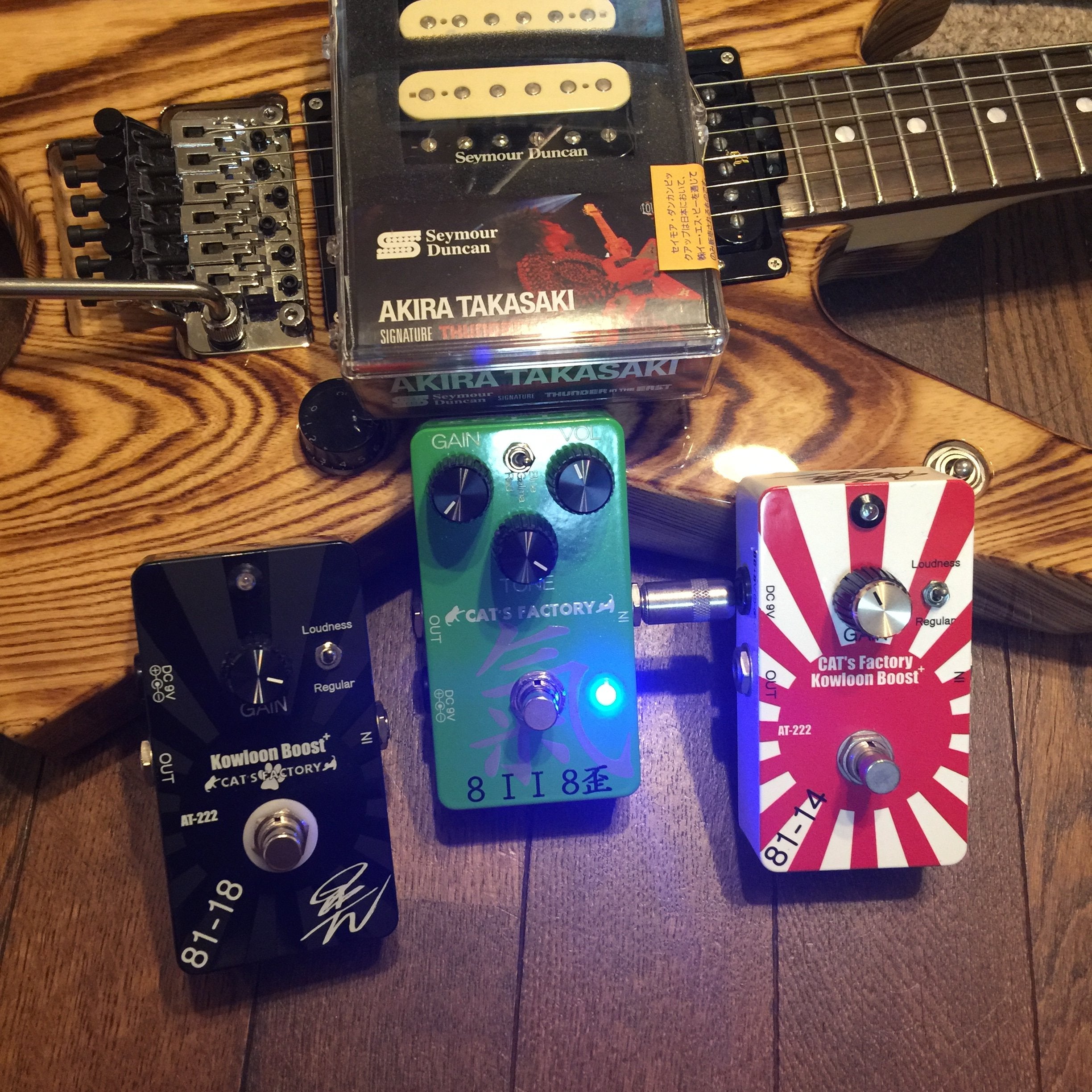 AKIRA TAKASAKI Signature Pedal Series】 – Cat'sFACTORY