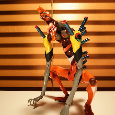 ROBOT魂（ロボット魂） SIDE EVA エヴァンゲリオン2号機 機獣化第2形態