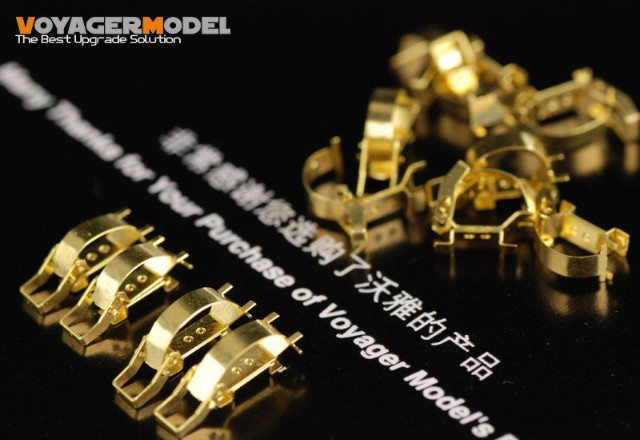 1/16 WWII German Clamps & Clasp Early Type