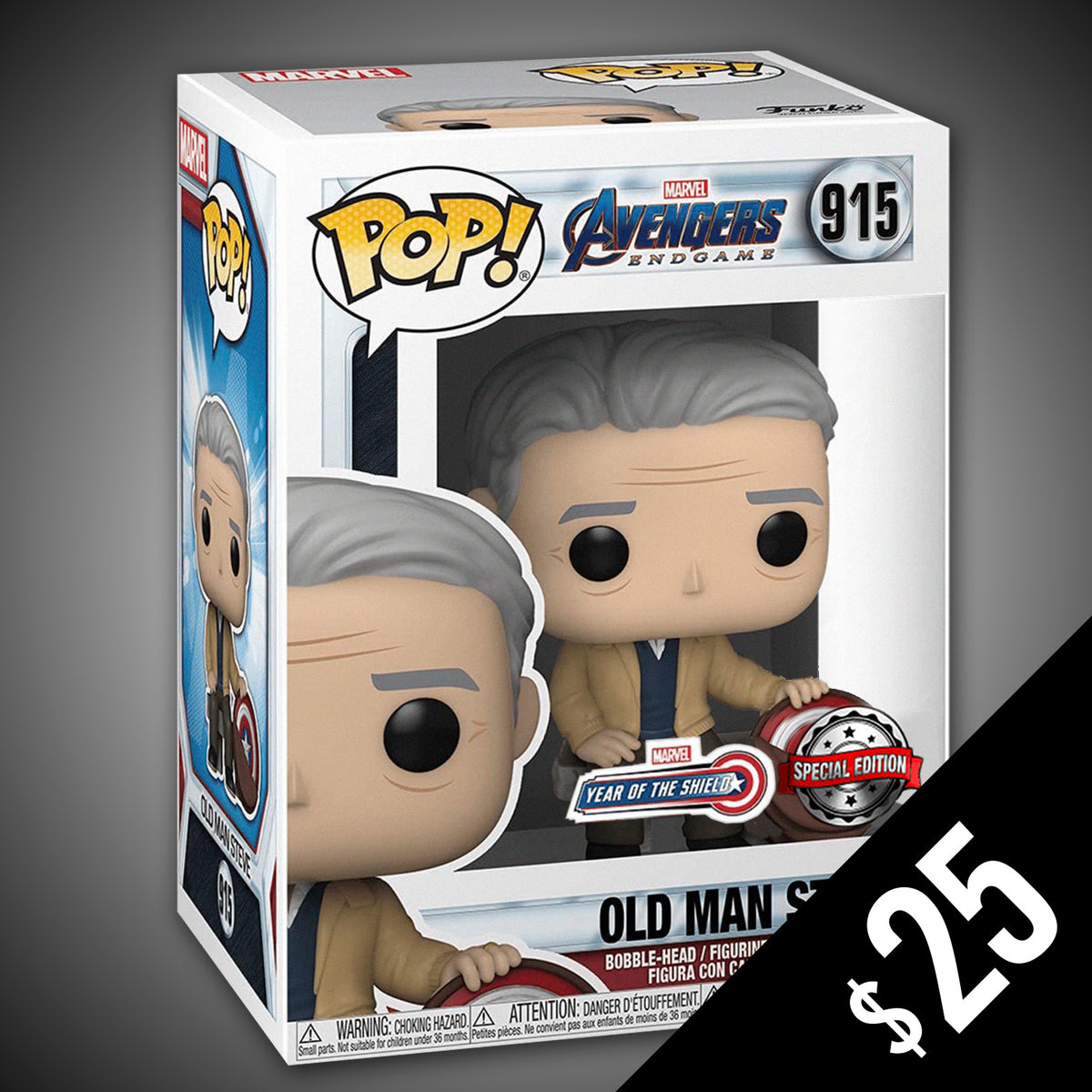 Funko Pop! Marvel: Avengers Endgame: Old Man Steve #915 – Chalice