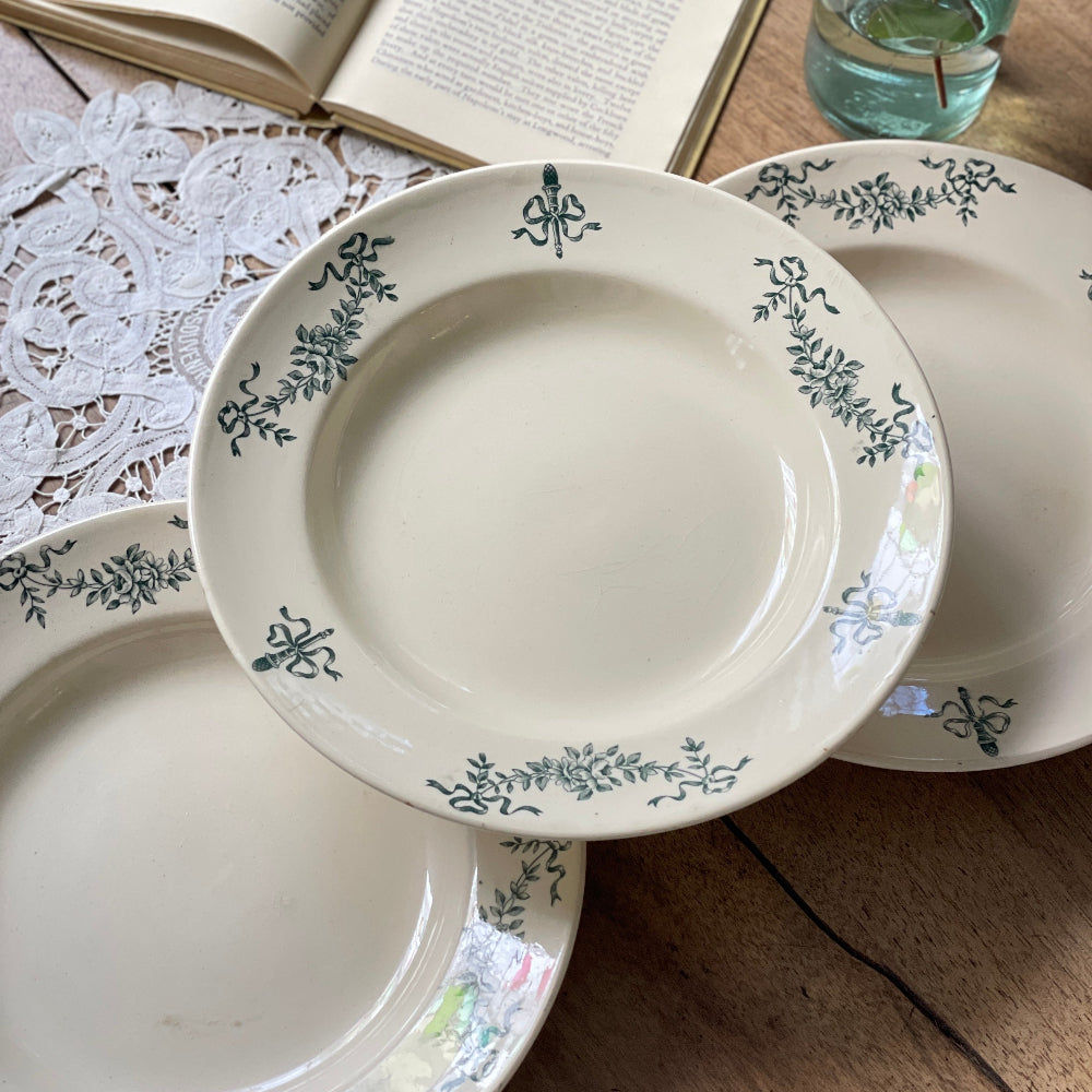 3枚あり！ロンシャン窯『SAPHO』スープ皿（直径25cm） フランス