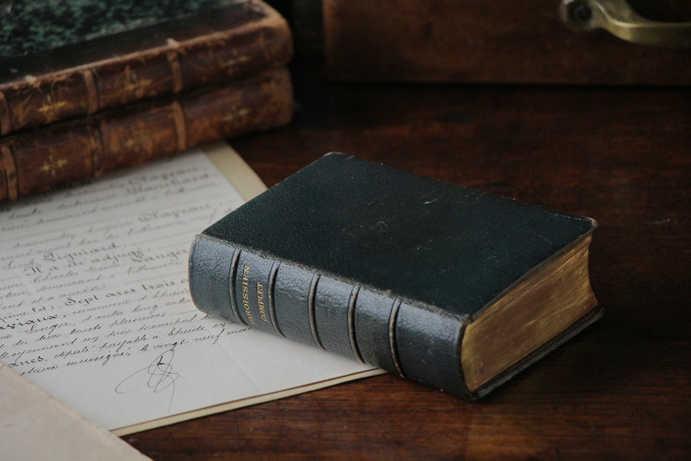 装丁が美しい小さな祈祷書（13.5cm×9.5cm） フランスアンティーク雑貨