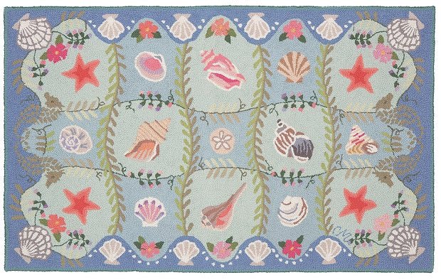 Seashells 3x5 - Claire Murray Design