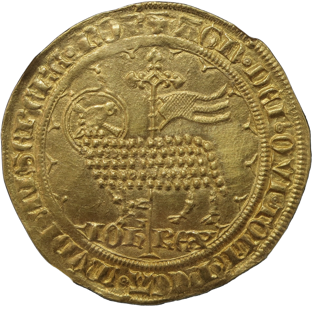 神の子羊】 1350-64 フランス ムートンドール金貨 MS62 NGC – CoinBlessing