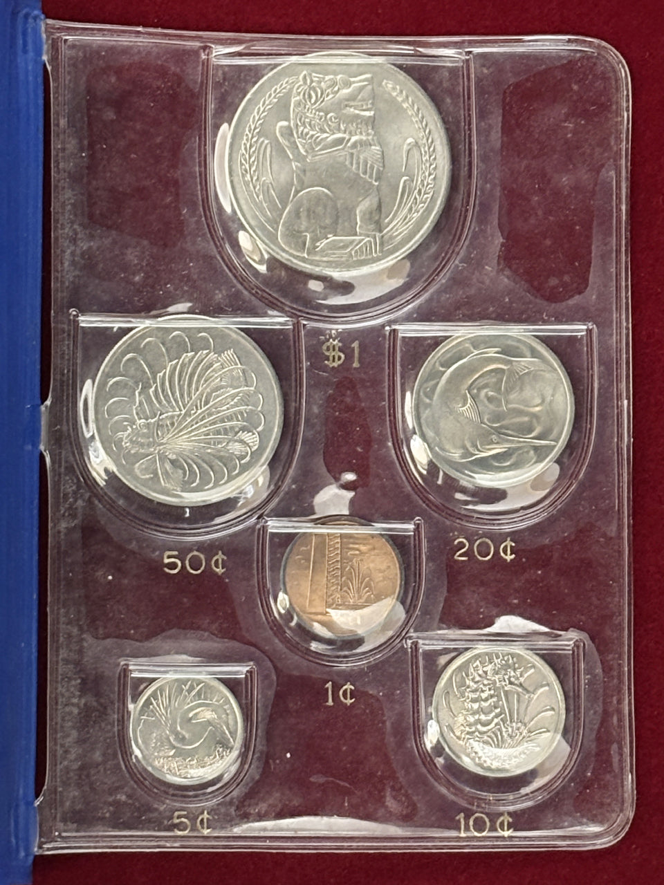 シンガポール】ミントセット 6枚組 1970［C-0000292］ – ワールド