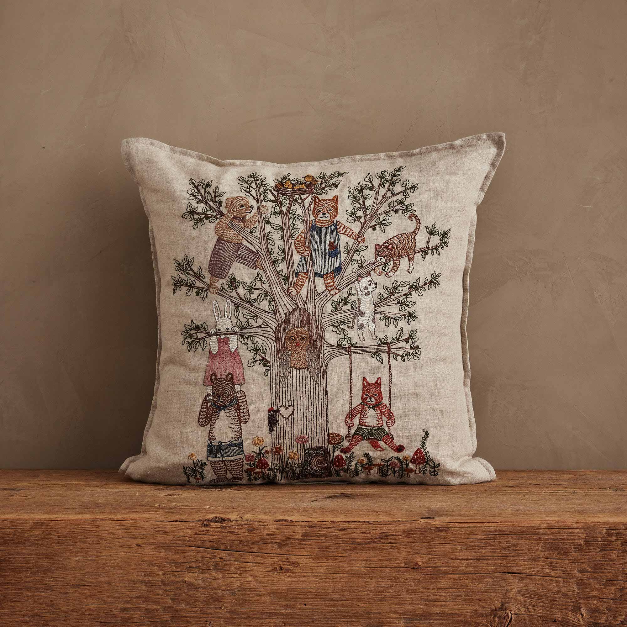 Tree of Fun Pillow | Coral & Tusk
