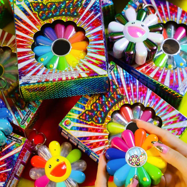 MURAKAMI TAKASHI FLOWER GO WALK COLOR – cotwohk