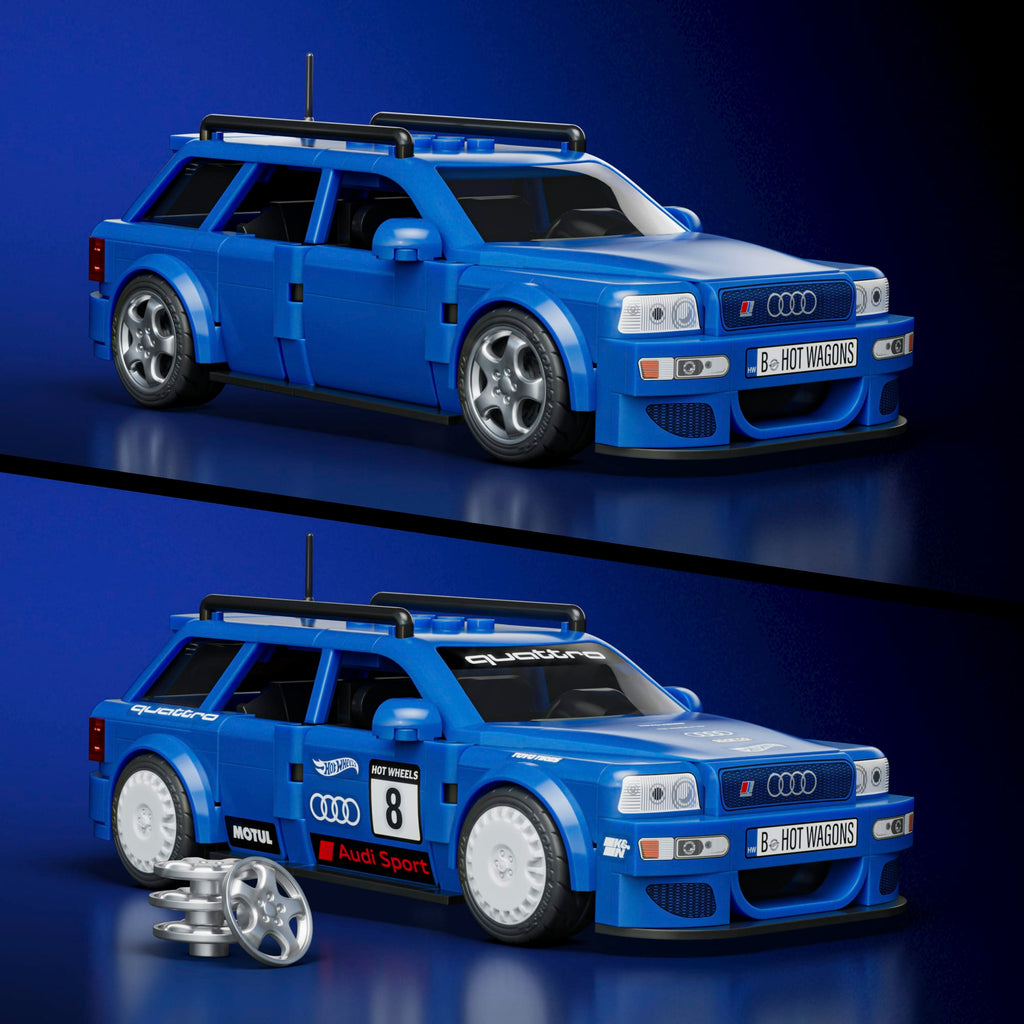 Mattel Brick Shop Hot Wheels Audi Avant RS2 | Mattel Creations