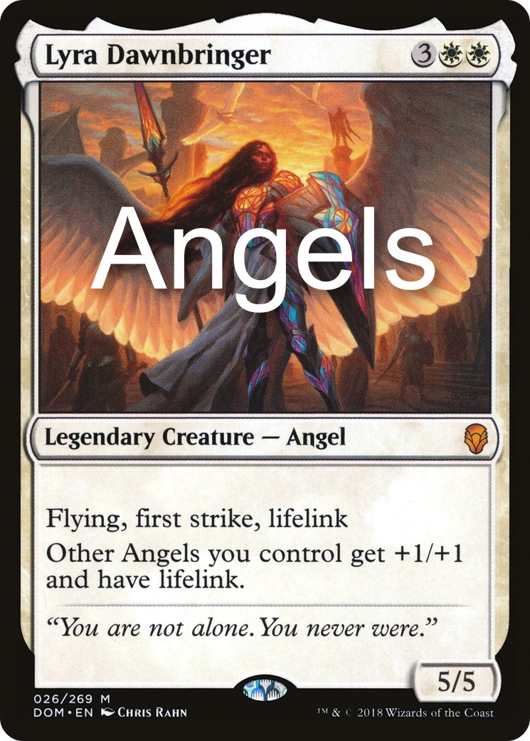 Angels - Lyra Dawnbringer - Commander Deck – Crusty Games