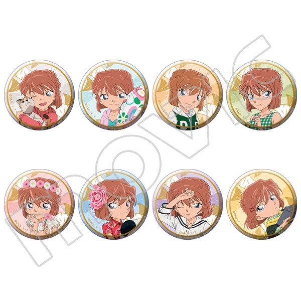 名探偵コナン キャラバッジコレクション B.平次がいっぱいコンプリート