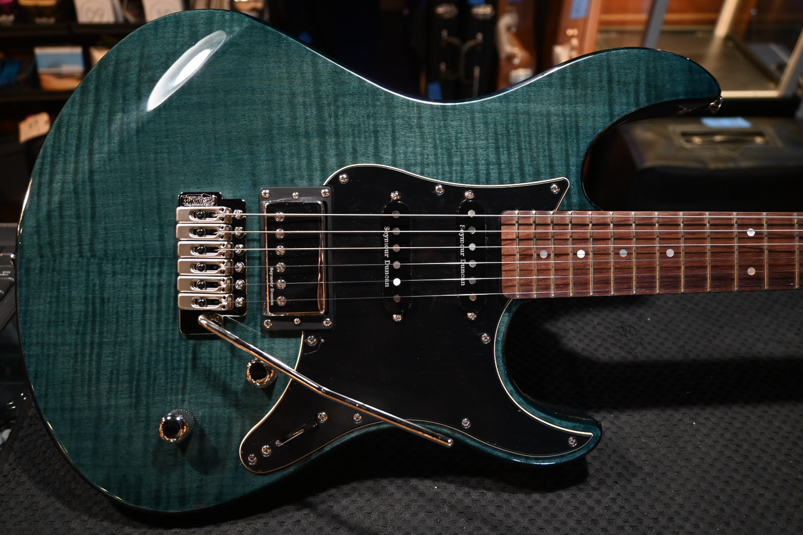 Yamaha Pacifica PAC612VIIFM Indigo Blue Guitar 3113 | Danville Music