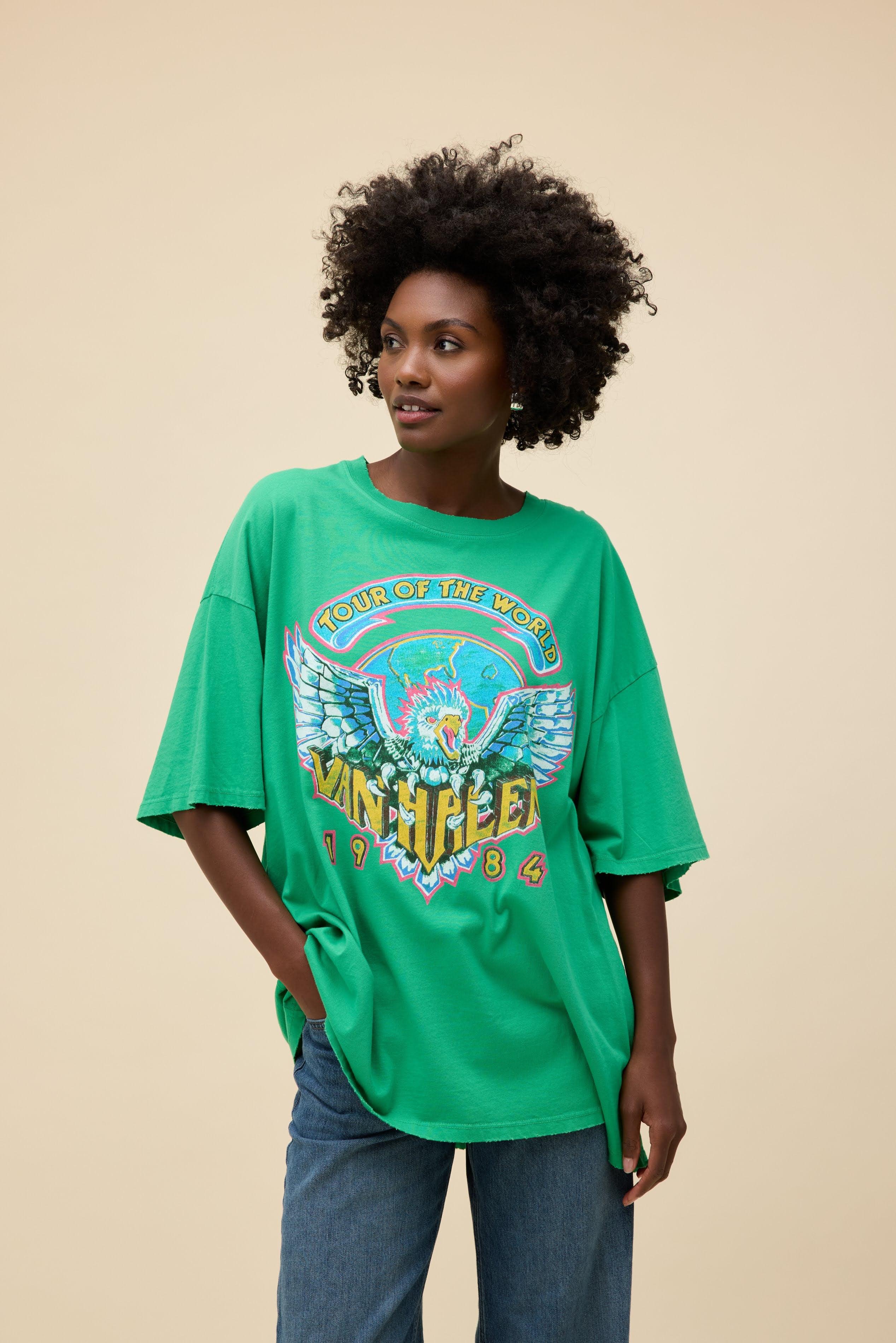 Van Halen Tour of The World OS Tee | Daydreamer