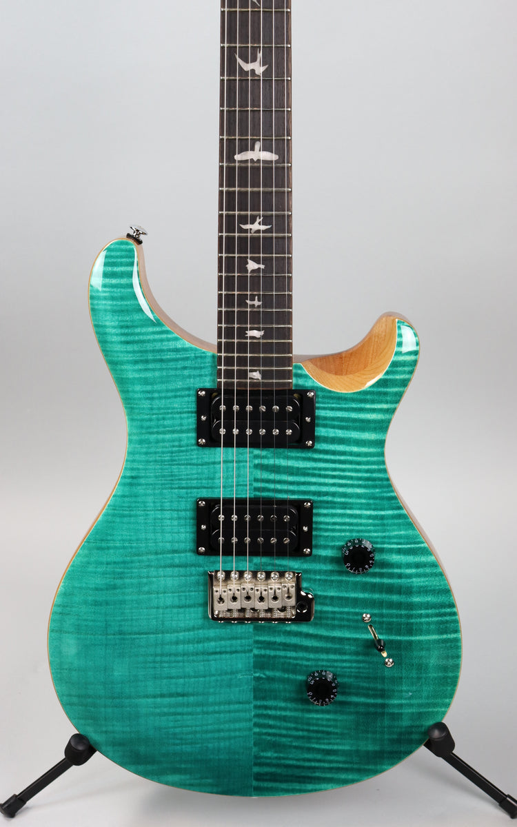 Paul Reed Smith SE Custom 24 Turquoise – Detroit Guitar