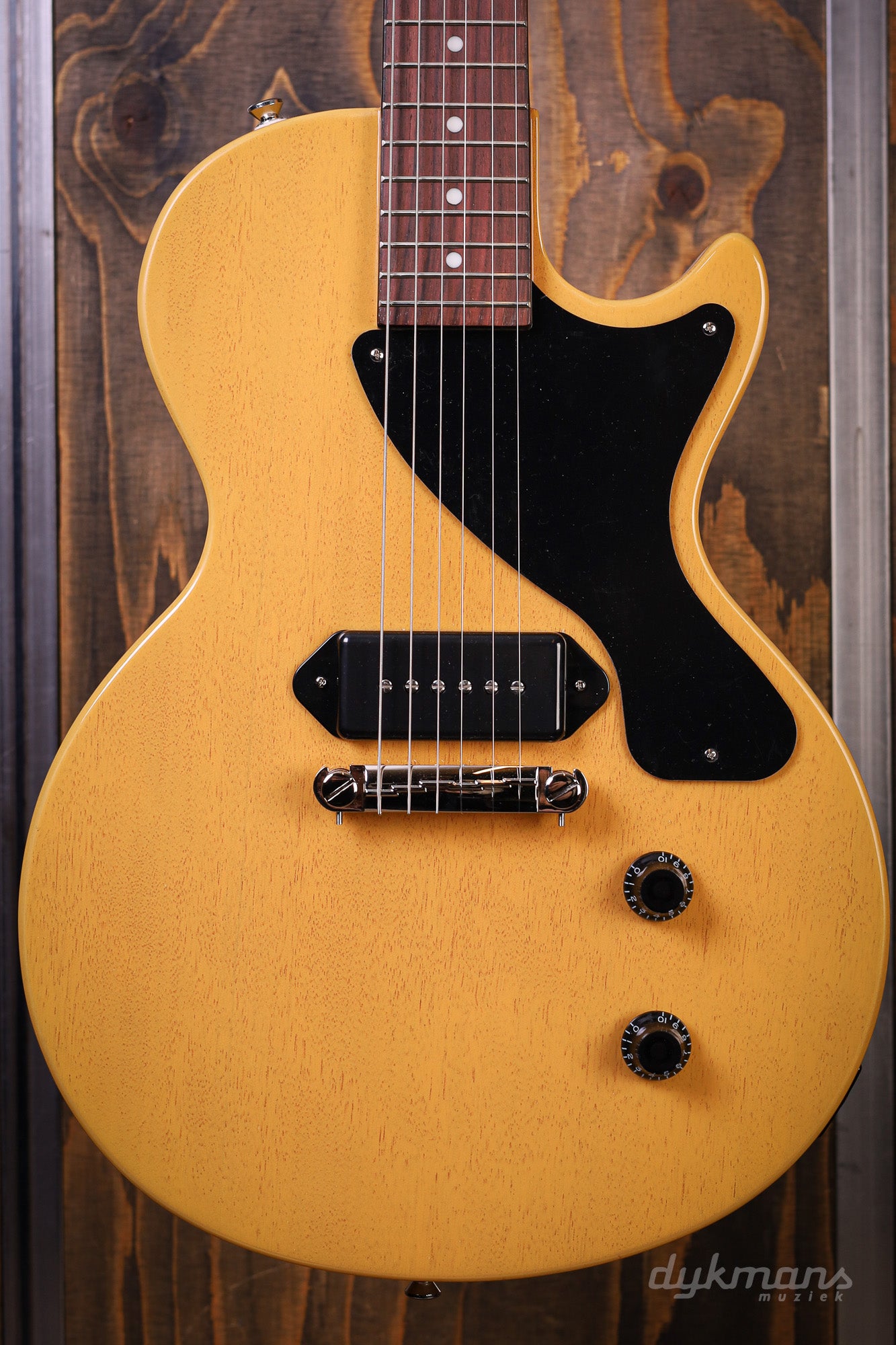 Epiphone Les Paul Junior TV Yellow – Dijkmans Guitars