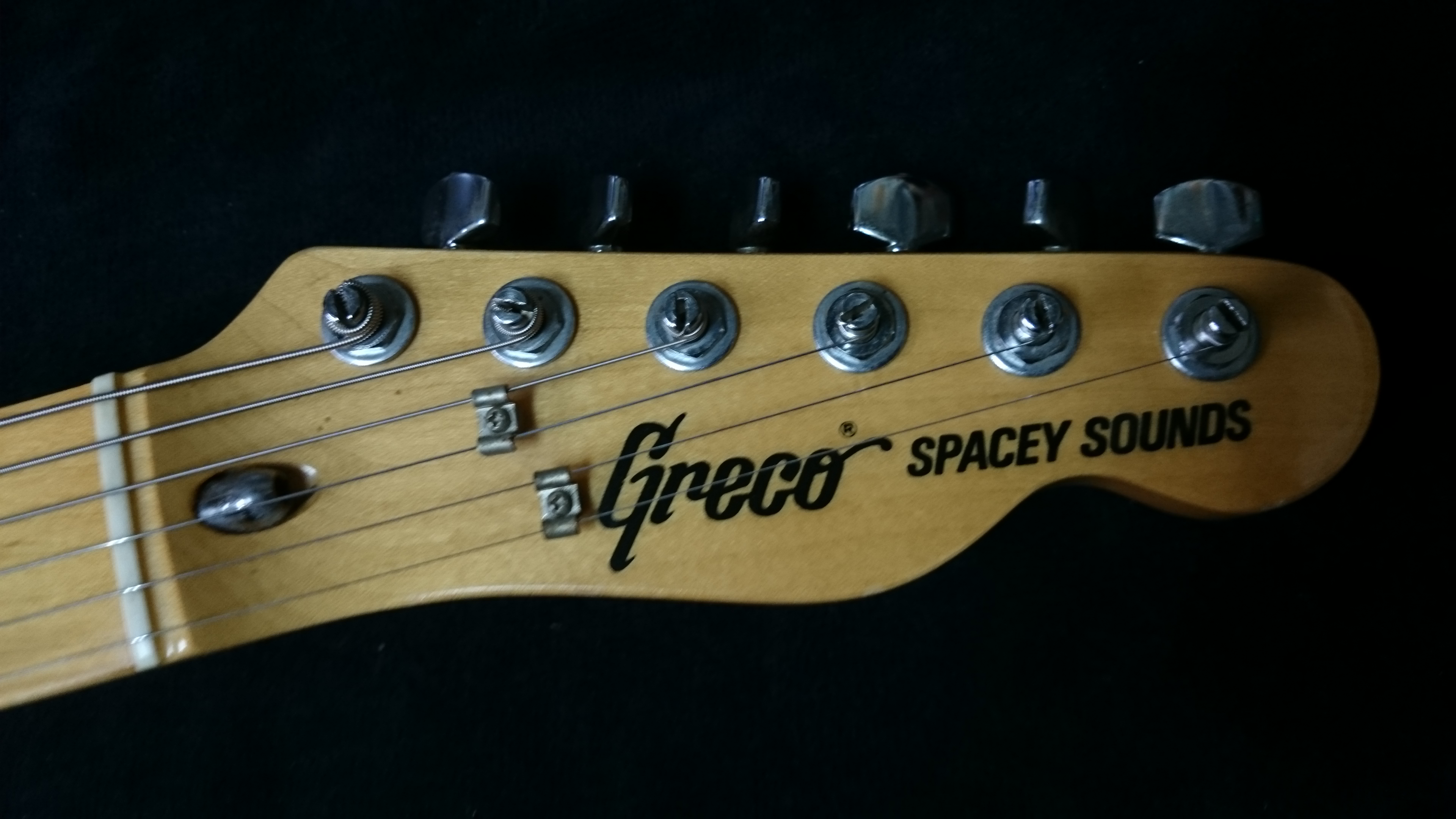 Greco テレキャスターシンライン 電装系パーツオール交換