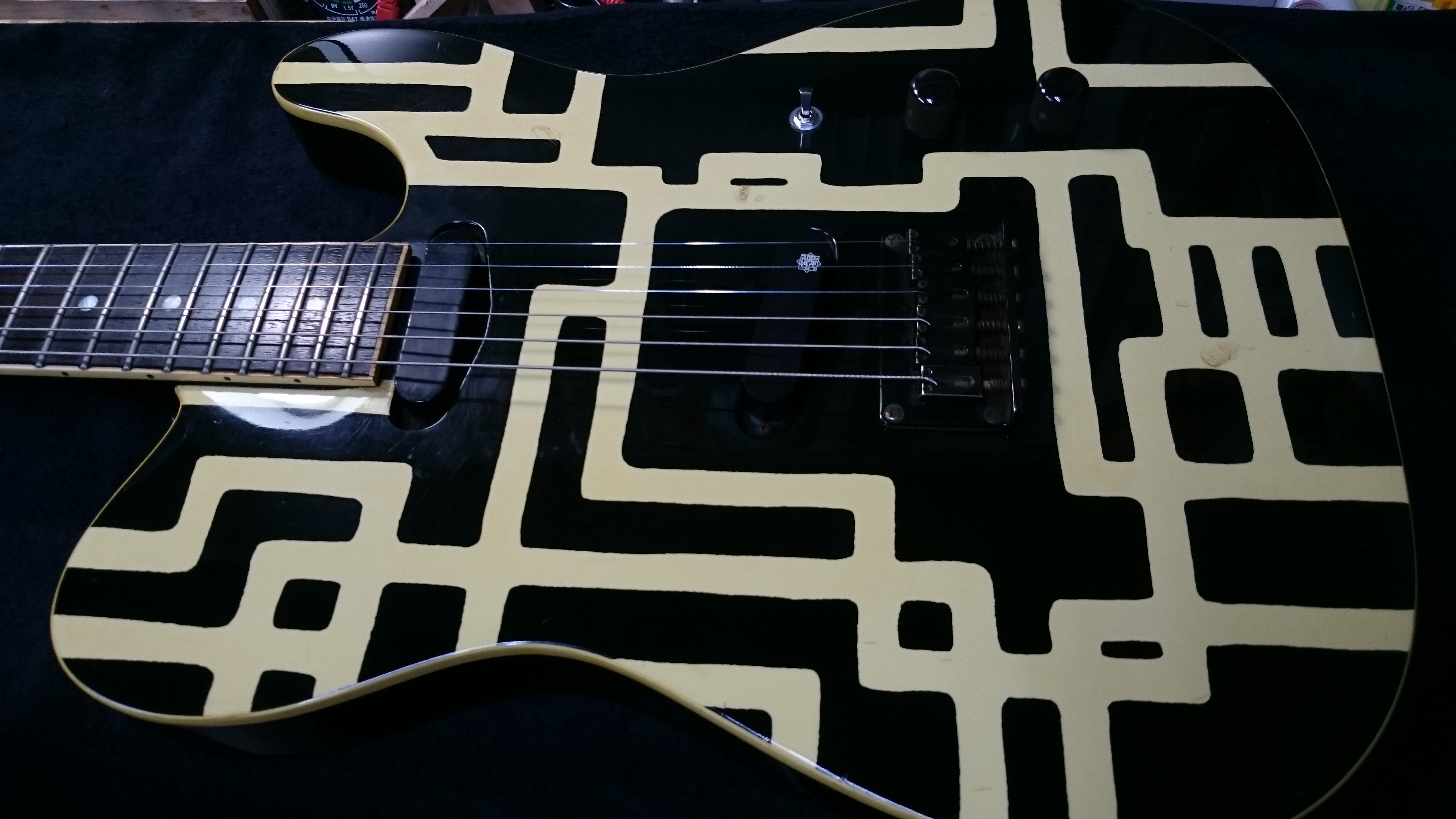 FERNANDES 布袋モデル PU交換＆セットアップ | ギターリペア工房DNS