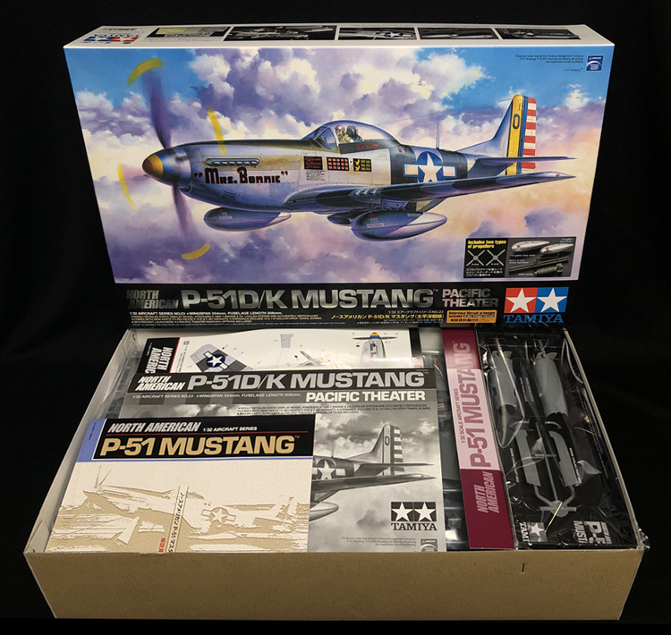 Tamiya P-51D/K Mustang (Pacific Theater) - 1:32 Scale % - Detail