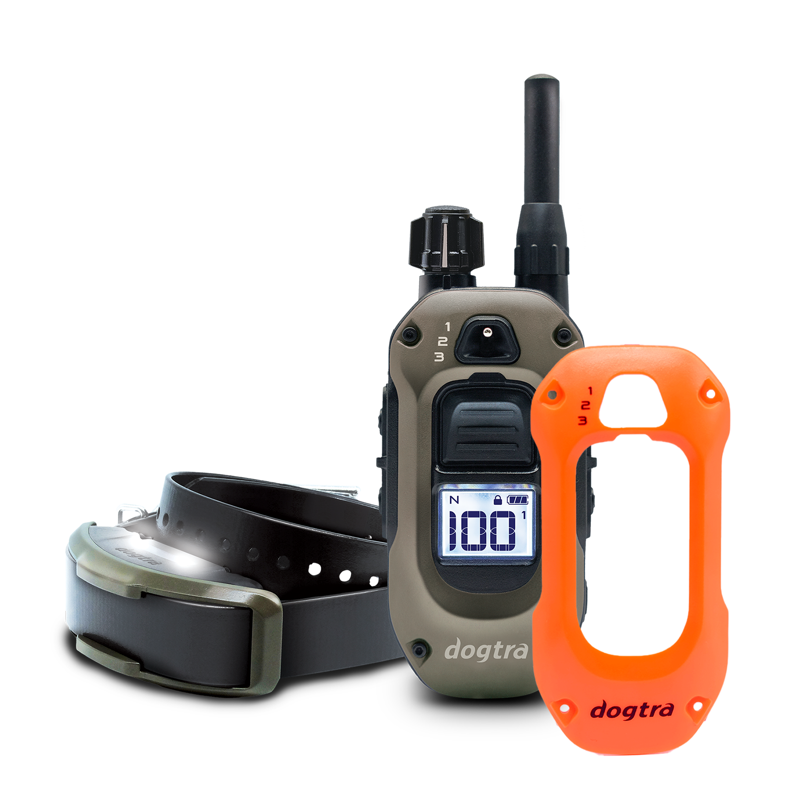 1900X 1-DOG UNIT + X-SHIELD - ORANGE – Dogtra.com