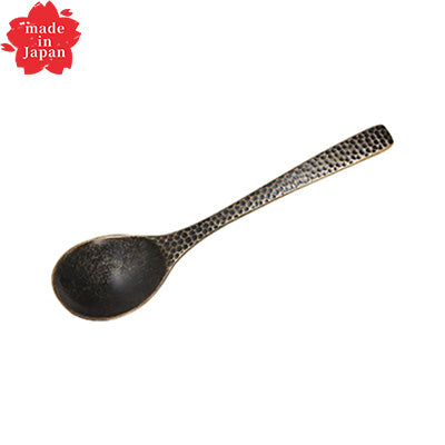 18-0ステンレス 匠 アンティークゴールド「ティー スプーン」高級感