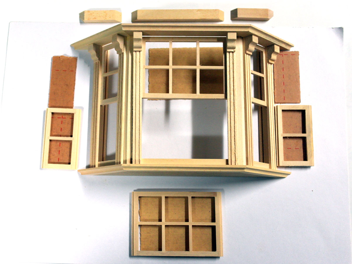 ドールハウスキット 出窓（BayWindow） – 西洋アンティーク雑貨や英国