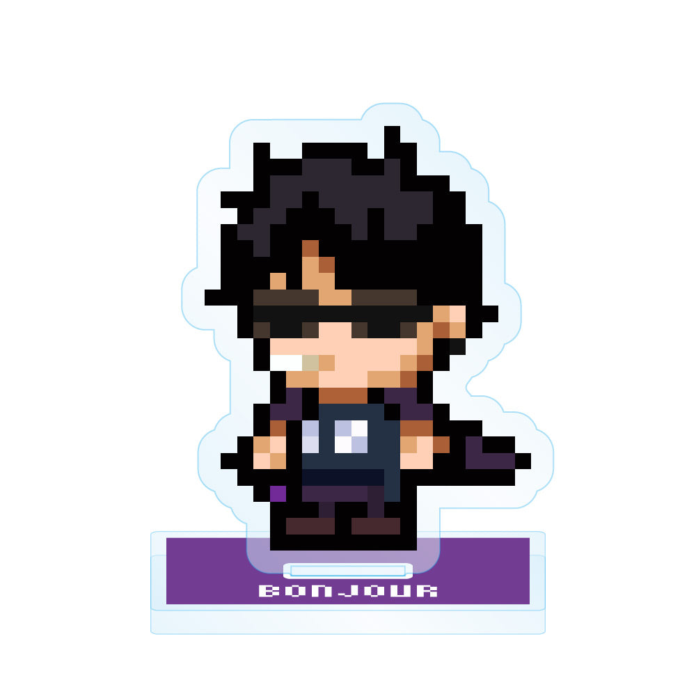 8bitドズル社 ミニアクリルスタンド ぼんじゅうる – ドズル社ストア