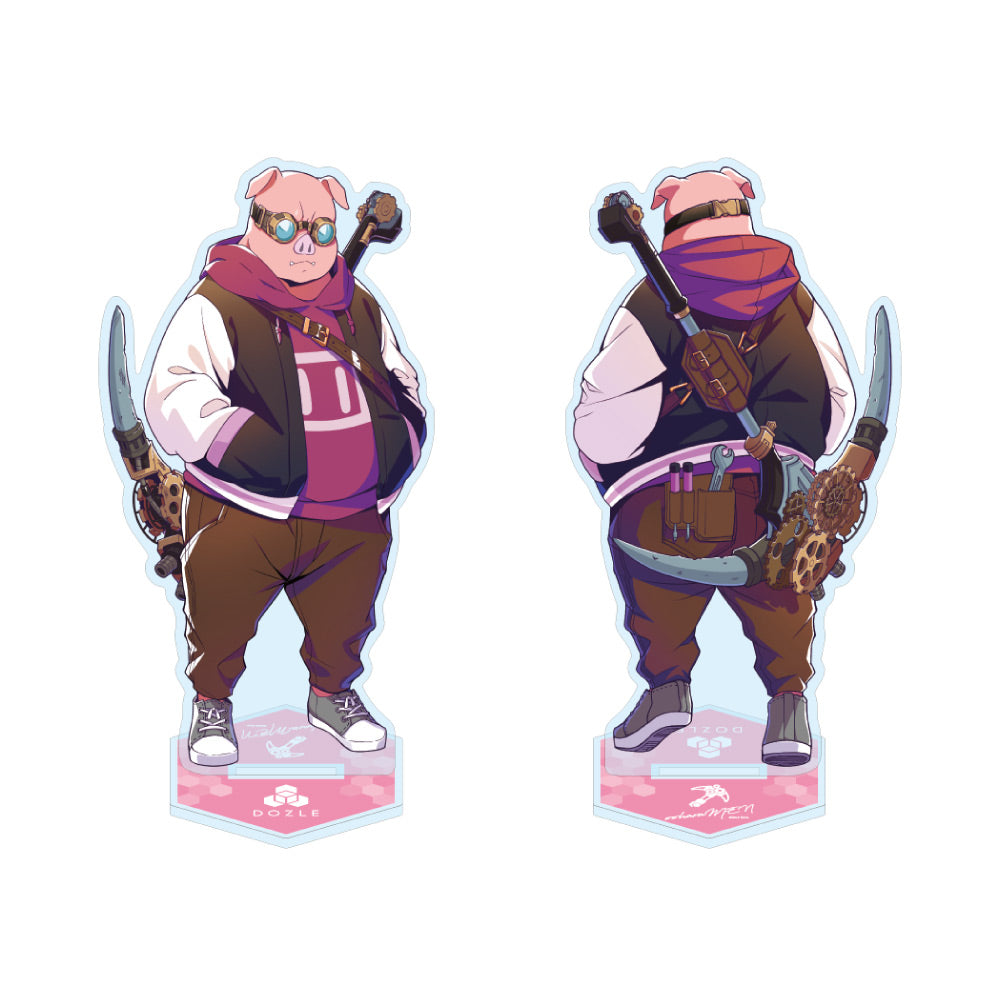 スターターグッズ 両面アクリルスタンド おおはらMEN – ドズル社ストア