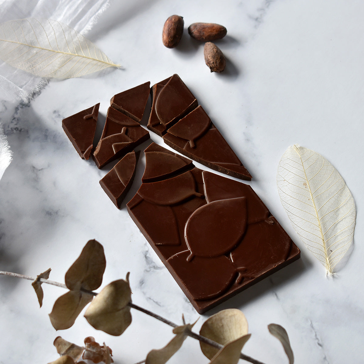 木の葉のタブレット（マダガスカル） チョコレート｜スイーツギフト