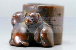 あかえびす堂 たなごころ 時代根付（江戸期から幕末頃の形彫根付 饅頭