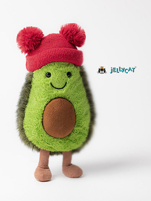 Jellycat ジェリーキャット Amuseables Bobble Avocado アボガド 帽子