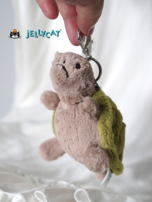 Jellycat ジェリーキャット Timmy Turtle Bag Charm 亀 かめ カメ