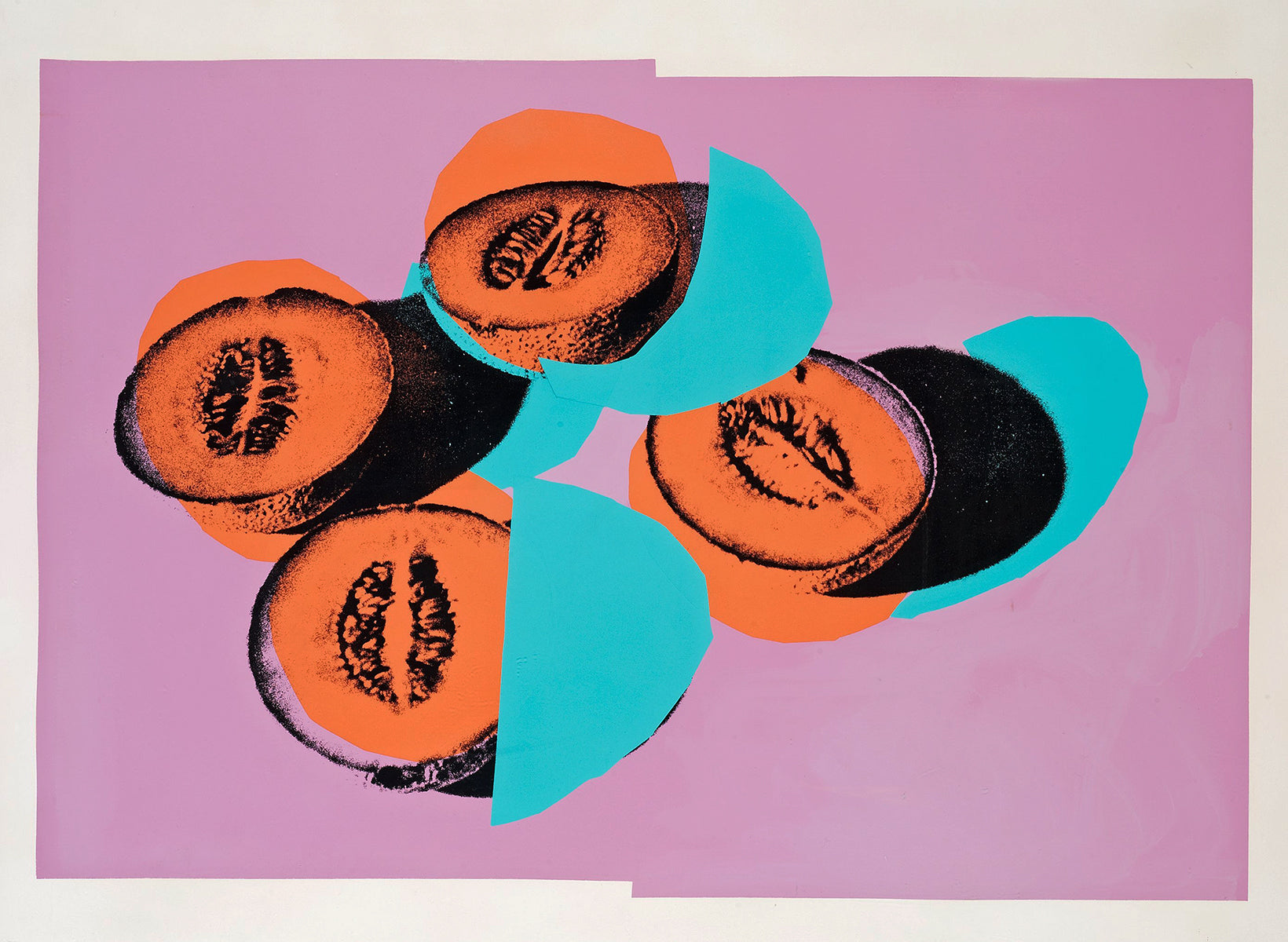 Andy Warhol Cantaloupes II F&S II.198 from Space Fruits Still Life