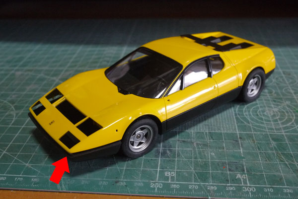 フジミ 1／24 フェラーリ365GT4BB その3: えり庵