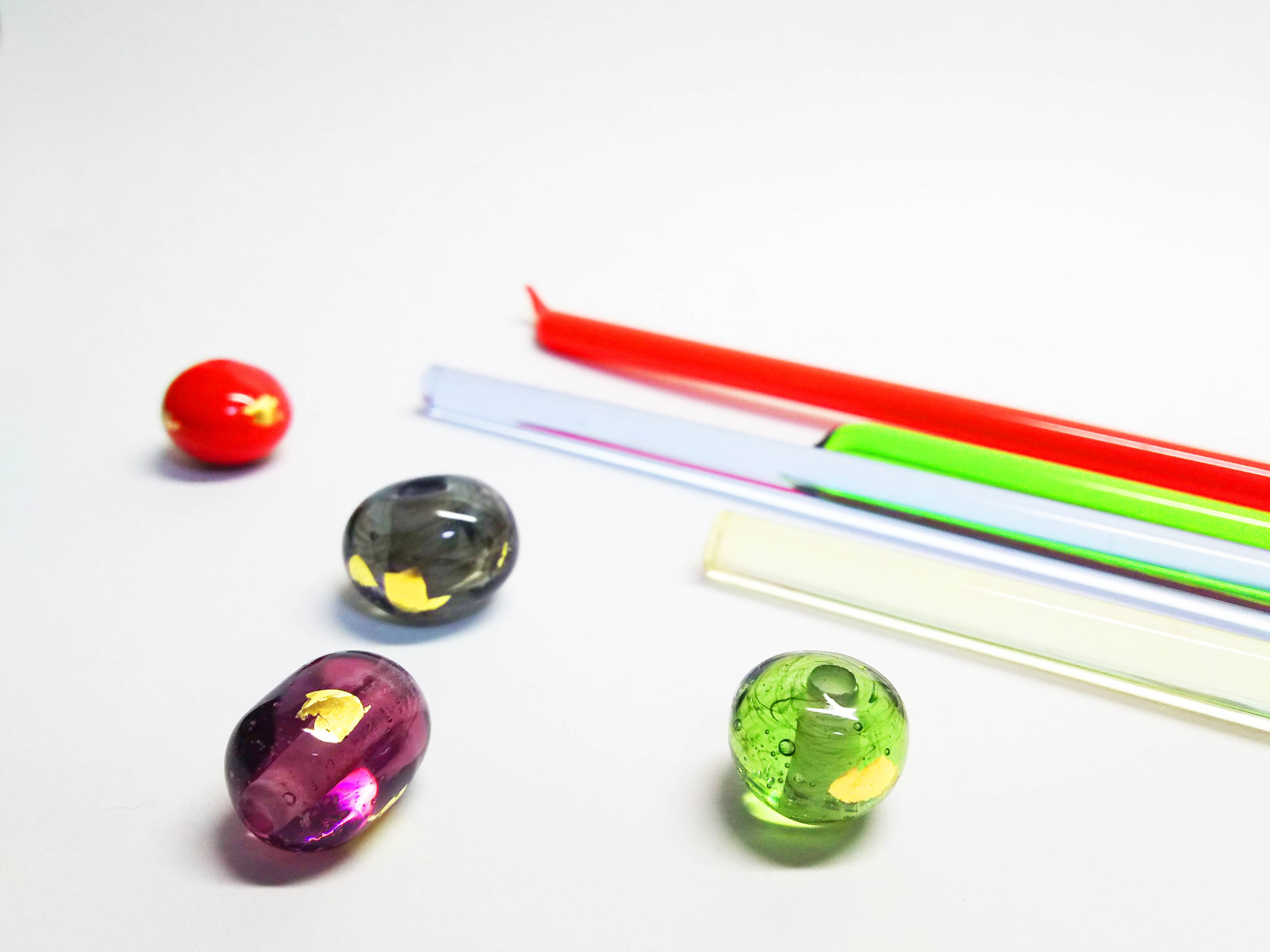 最初に買いたいトンボ玉用ガラス棒の選び方！