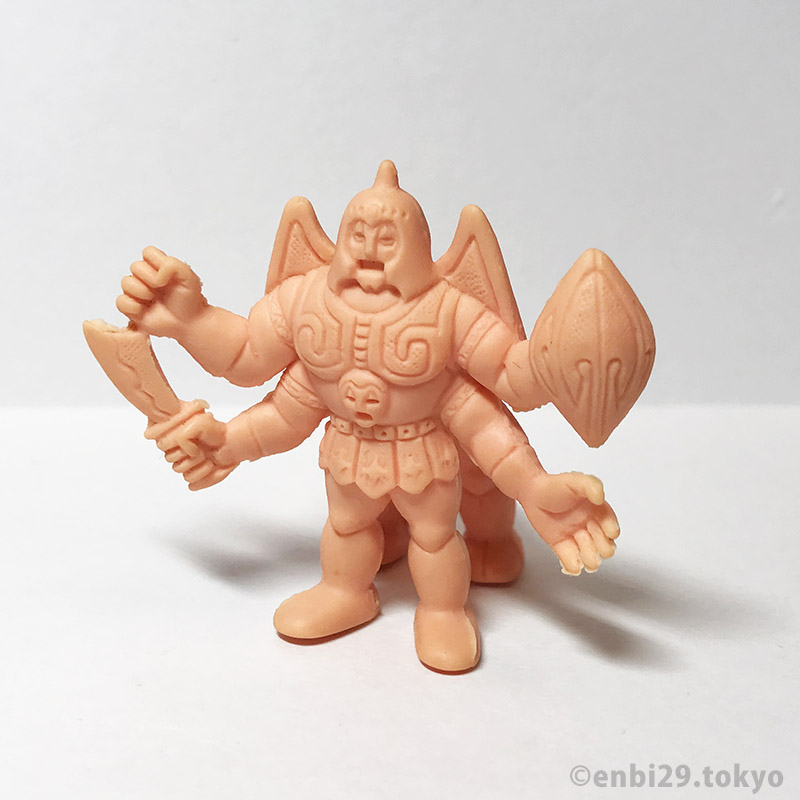 キン消し王位争奪編パート3 サタンクロス (キン肉マン 消しゴム)み切り