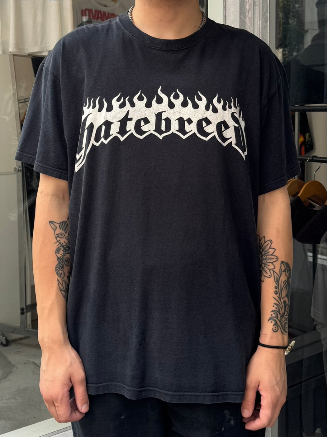 00's HATEBREED「Skull＆Bat」バンドTシャツ – FUJI STORE